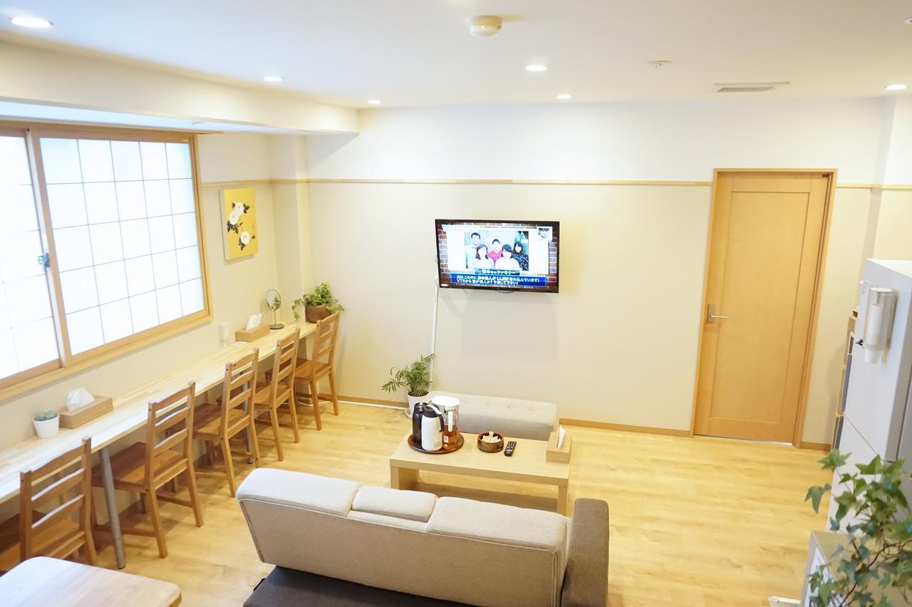 אוסקה Hostel Rakutsuki מראה חיצוני תמונה